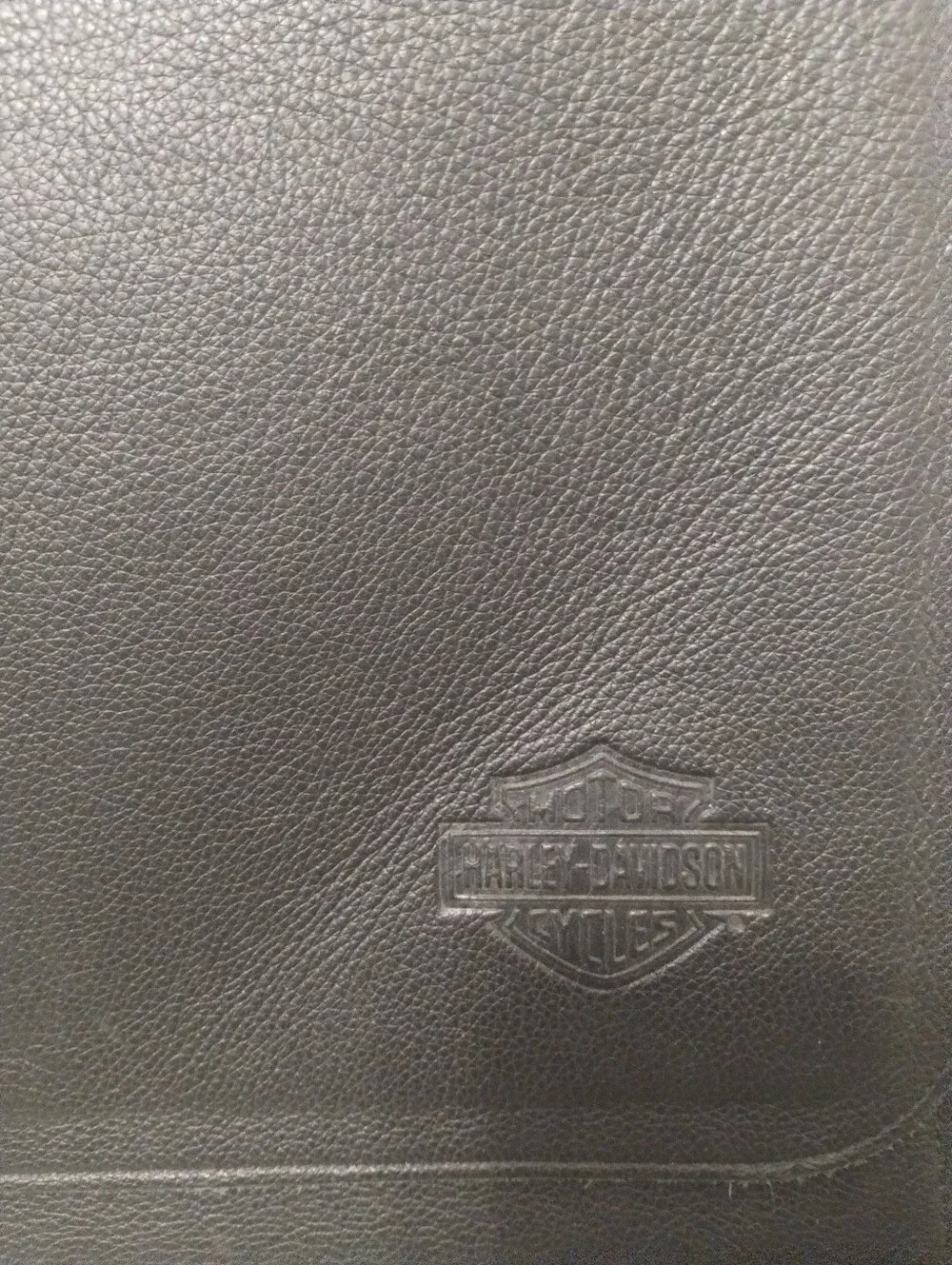 Harley Davidson Leather Messenger Bag